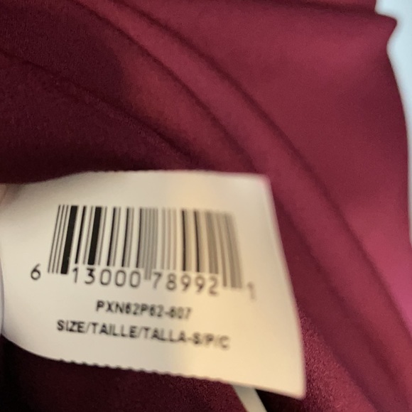 NWT BCBG MAXAZRIA Deep Red Maxi Dress - Picture 8 of 9